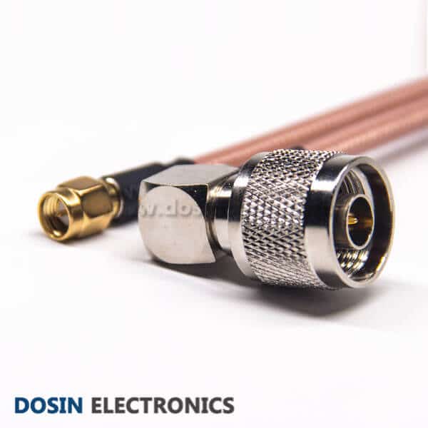 Sma To N Type Cable With Rg Cable Right Angle Male Dosin Electronics