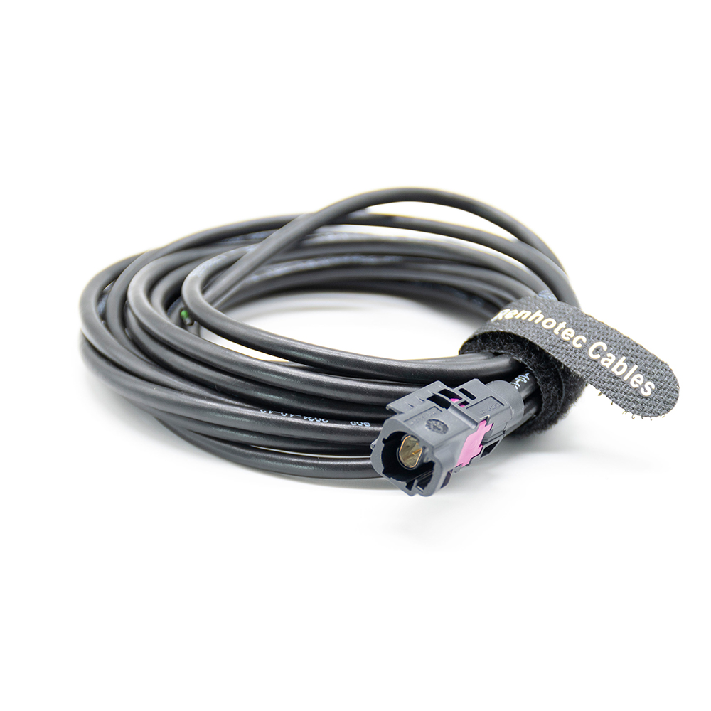 H-MTD E6S10A-1CAZ5 Automotive Ethernet Cable Assemblies,Single Ended A Code  Male Cable