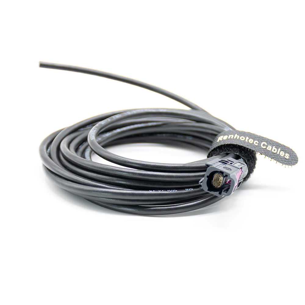 H-MTD E6S10A-1CAZ5 Automotive Ethernet Cable Assemblies,Single Ended A Code  Male Cable