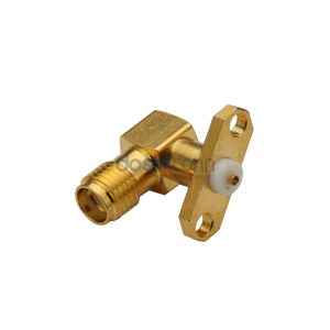 sma-flange-mount-connector